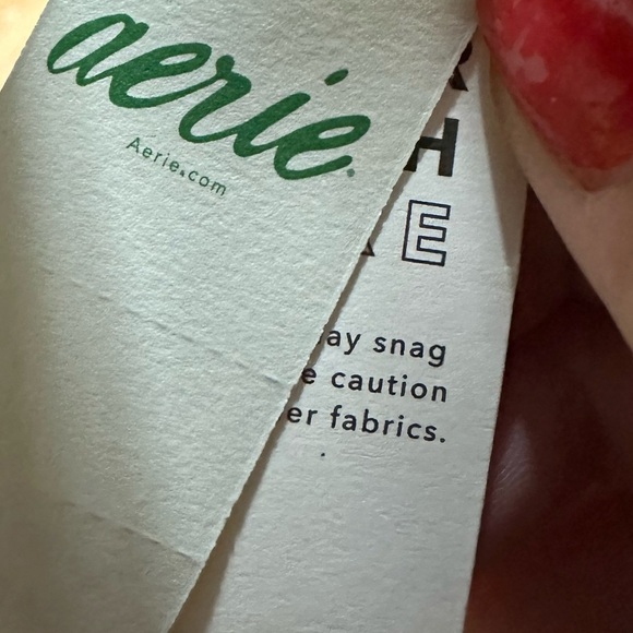 Aerie Shine Rib Strappy Scoop Full Coverage One Piece Swimsuit Size M NWT - Picture 7 of 9